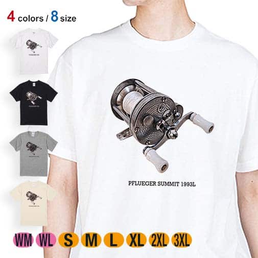 【Tシャツ】ビンテージリール2 5.6oz Cotton:100%