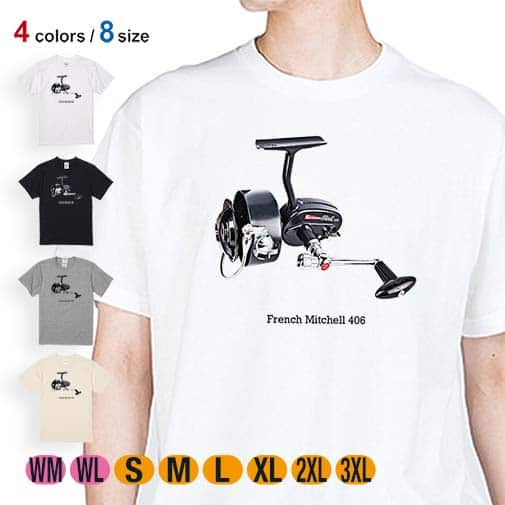 【Tシャツ】ビンテージリール3 5.6oz Cotton:100%