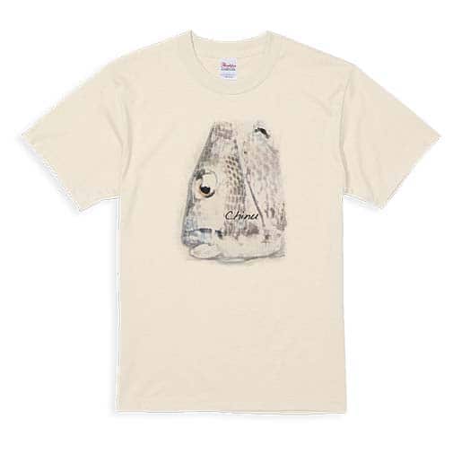 【Tシャツ】クロダイ(チヌ)手書き風 5.6oz Cotton:100%