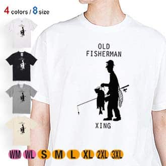 【Tシャツ】OLD FISHERMAN 5.6oz Cotton:100%