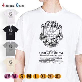 【Tシャツ】compleat angler 5.6oz Cotton:100%