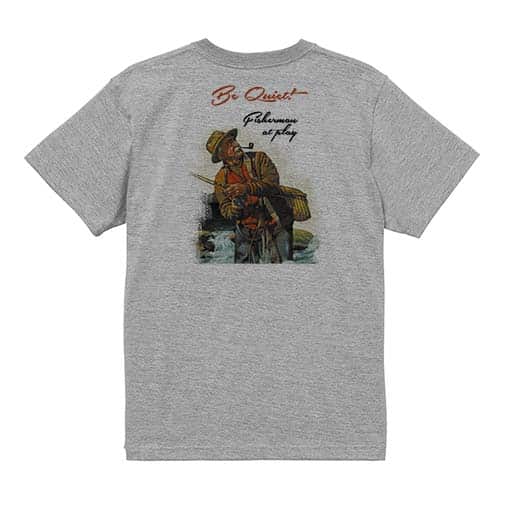 【Tシャツ】静かにしてください! 5.6oz Cotton:100%