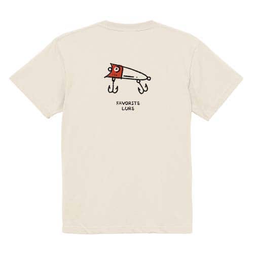 【Tシャツ】お気に入りのルアー 5.6oz Cotton:100%