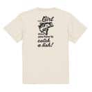 【Tシャツ】釣りガールがどうやって釣るか見せてあげるわ 5.6oz Cotton:100%