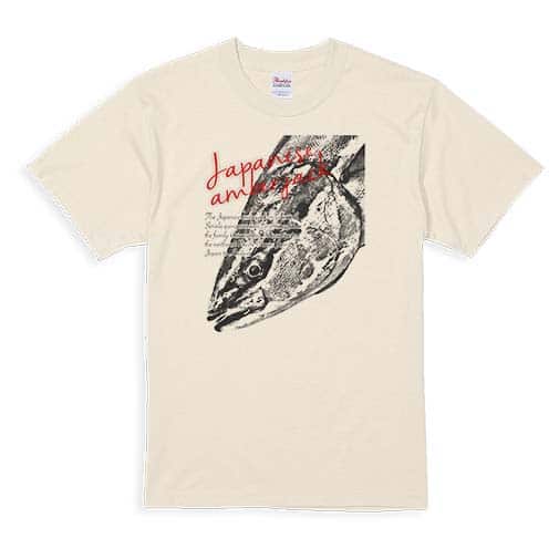 【Tシャツ】ジャパニーズアンバージャック　ブリ 5.6oz Cotton:100%