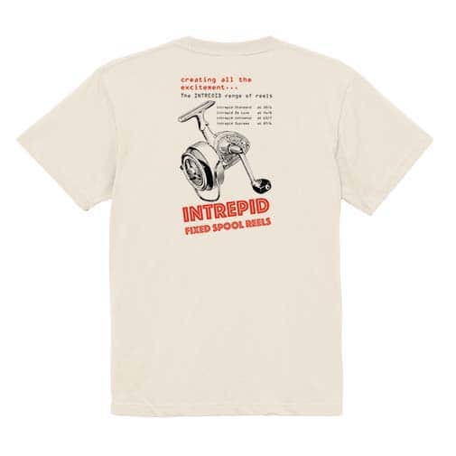 【Tシャツ】固定式スプールのリール発売! 5.6oz Cotton:100%