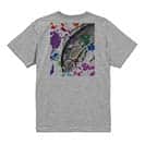 【Tシャツ】グレ(メジナ)　ペンキペイント 5.6oz Cotton:100%
