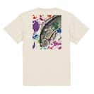 【Tシャツ】グレ(メジナ)　ペンキペイント 5.6oz Cotton:100%