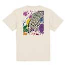 【Tシャツ】チヌ(クロダイ)　ペンキペイント 5.6oz Cotton:100%