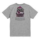 【Tシャツ】バスフィッシング　ローライダーフォント　ショッキングピンク 5.6oz Cotton:100%