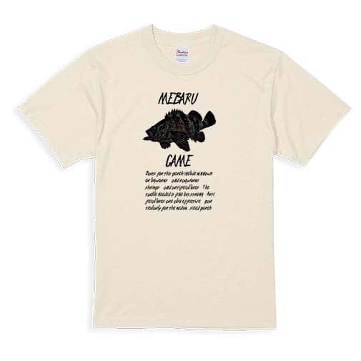 【Tシャツ】メバリング・ゲーム　刻印 5.6oz Cotton:100%