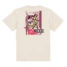 【Tシャツ】Gone Bass Fishing ローライダーポスター風　ライトレッド 5.6oz Cotton:100%