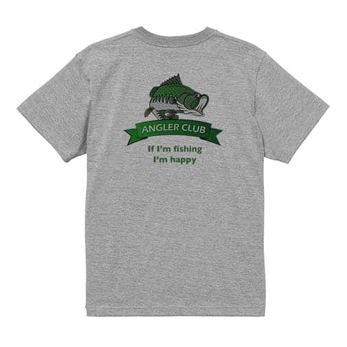 【Tシャツ】アングラーズクラブ 5.6oz Cotton:100%