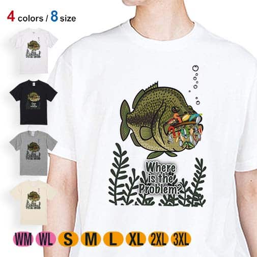 【Tシャツ】何か問題ある? 5.6oz Cotton:100%