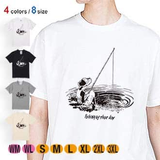 【Tシャツ】あの日の釣り 5.6oz Cotton:100%