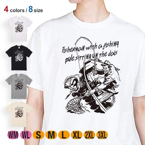 【Tシャツ】ランディングの瞬間! 5.6oz Cotton:100%