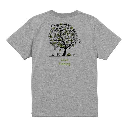 【Tシャツ】Love Fishing Part2 5.6oz Cotton:100%