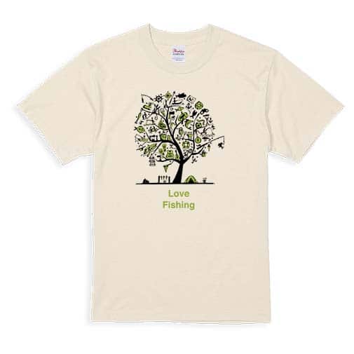 【Tシャツ】Love Fishing Part2 5.6oz Cotton:100%