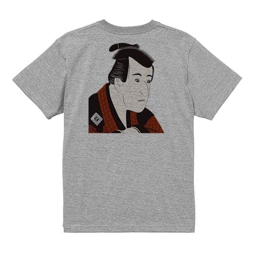 【Tシャツ】浮世絵　役者大首絵03 5.6oz Cotton:100%