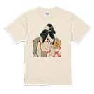 【Tシャツ】浮世絵　歌舞伎役者 5.6oz Cotton:100%