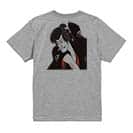 【Tシャツ】八犬伝犬の双紙之内のイラスト 5.6oz Cotton:100%