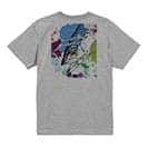 【Tシャツ】ヒラマサ　ペンキペイント 5.6oz Cotton:100%