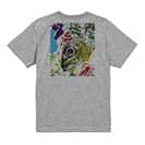 【Tシャツ】マアジ　ペンキペイント 5.6oz Cotton:100%
