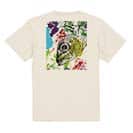 【Tシャツ】マアジ　ペンキペイント 5.6oz Cotton:100%