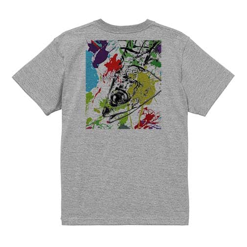 【Tシャツ】マサバ　ペンキペイント 5.6oz Cotton:100%