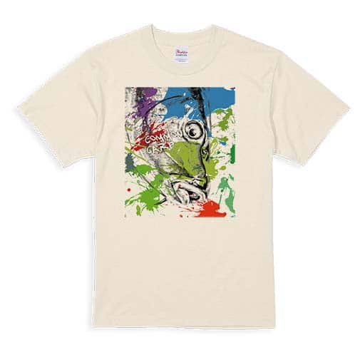 【Tシャツ】コイ　ペンキペイント 5.6oz Cotton:100%