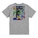 【Tシャツ】ヘラブナ　ペンキペイント 5.6oz Cotton:100%