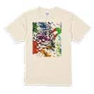 【Tシャツ】カサゴ　ペンキペイント 5.6oz Cotton:100%