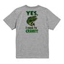 【Tシャツ】クランキー・バス　落書き風 5.6oz Cotton:100%
