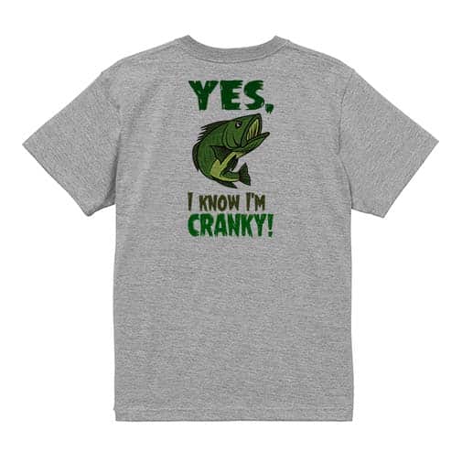 【Tシャツ】クランキー・バス　落書き風 5.6oz Cotton:100%