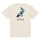 【Tシャツ】錦鯉(アジアン　カープ)　ホワイト 5.6oz Cotton:100%
