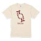 【Tシャツ】錦鯉　紅白　Koi Fish　ホワイト 5.6oz Cotton:100%
