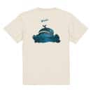 【Tシャツ】コミカルなクジラのイラスト 5.6oz Cotton:100%