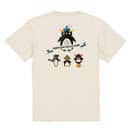 【Tシャツ】コミカルなペンギンたち 5.6oz Cotton:100%
