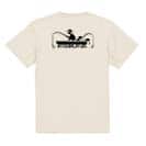【Tシャツ】【釣りざんまい】愛犬と釣りを楽しむアングラー 5.6oz Cotton:100%