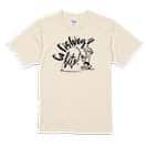 【Tシャツ】【釣りざんまい】ゴーゴーフィッシング! 5.6oz Cotton:100%