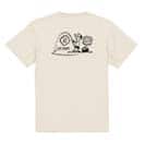 【Tシャツ】【釣りざんまい】なんだか大物釣りあげてるかも?_モノクロ 5.6oz Cotton:100%