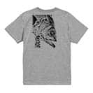 【Tシャツ】メバル　墨絵風 5.6oz Cotton:100%