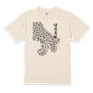 【Tシャツ】アオリイカ　墨絵風 5.6oz Cotton:100%