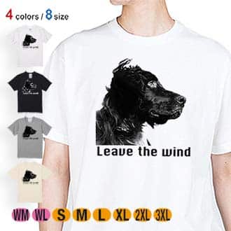 【Tシャツ】風吹くままに 5.6oz Cotton:100%