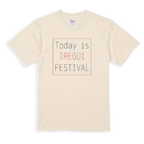 【Tシャツ】This is IREGUI FESTIVAL 5.6oz Cotton:100%