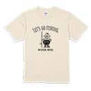 【Tシャツ】【釣りざんまい】レッツゴーフィッシング ポッチャリアングラー 5.6oz Cotton:100%