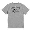 【Tシャツ】【釣りざんまい】レッツゴーフィッシング ルアーと少年 5.6oz Cotton:100%