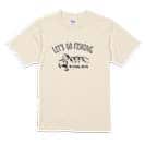 【Tシャツ】【釣りざんまい】レッツゴーフィッシング ルアーと少年 5.6oz Cotton:100%