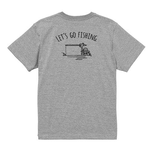 【Tシャツ】【釣りざんまい】ユニークアングラー 5.6oz Cotton:100%