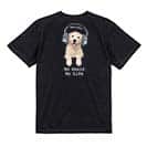 【Tシャツ】レトリバーだってNo Music No Life 5.6oz Cotton:100%
